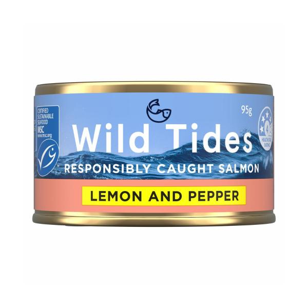 Salmon With Lemon And Cracked Pepper