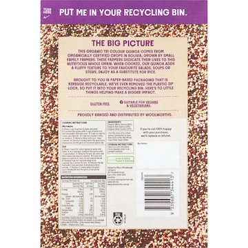Macro Organic Quinoa Tri Colour 500g