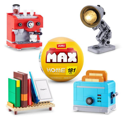 Max Build More Premium Home Building Bricks Collection By Zuru - Assorted