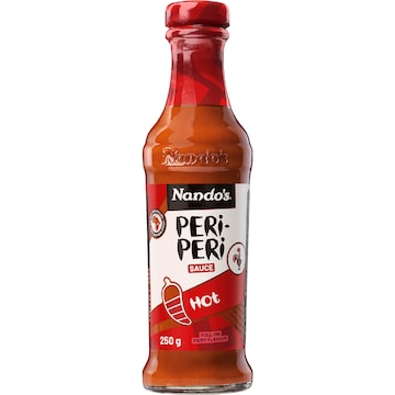 Nando's Hot Peri-Peri Chilli Sauce Peri Peri Sauce 250g