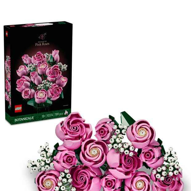 LEGO® Botanicals Bouquet of Pink Roses 10374