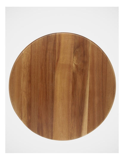 Acacia Wood Lazy Susan 40cm in Natural