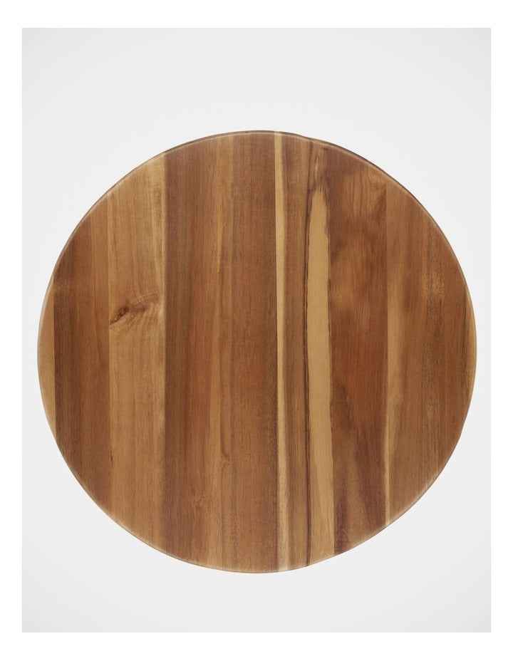 Acacia Wood Lazy Susan 50cm in Natural