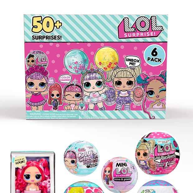 L.O.L. Surprise 6 pack
