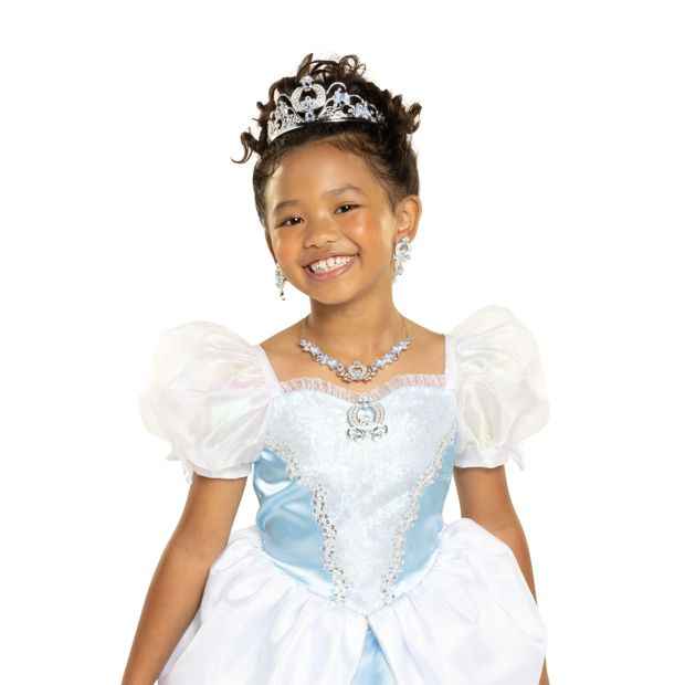 Children's Fairy Tale Princess Dress - Blue, Ages 4+