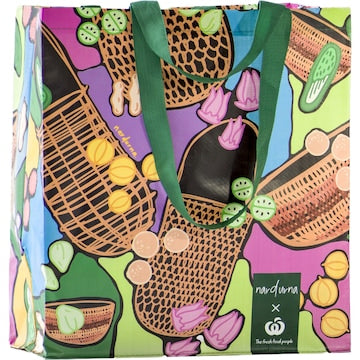 Woolworths Reusable Art Shopping Bag Assorted each