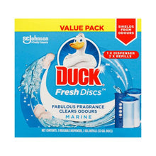 Fresh Discs Toilet Cleaner Marine Value 2x36mL