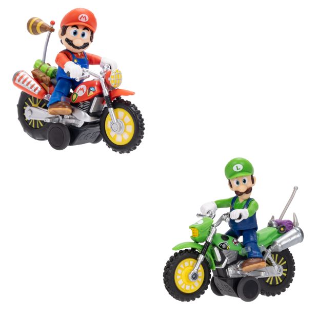 Movie Character Pull-Back Vehicle Toy - Assorted