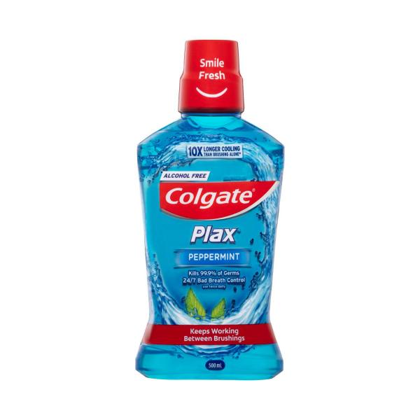 PLAX DENTAL RINSE:PEPPERMINT:.:500 ML