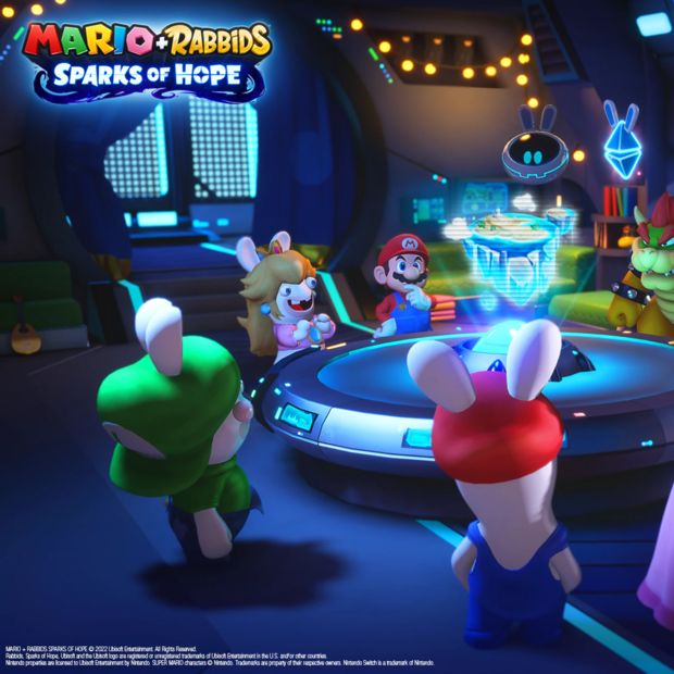 Mario + Rabbids Kingdom Battle & Sparks of Hope Bundle (Code in Box) - Nintendo Switch