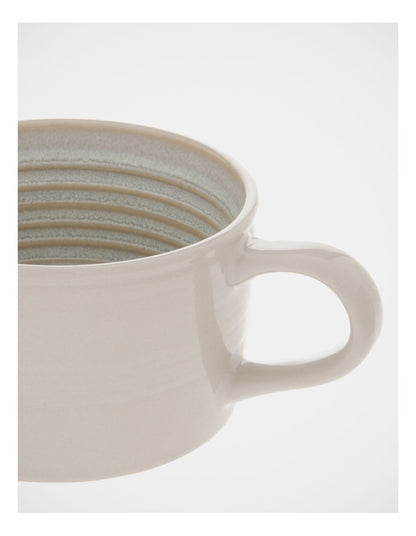 Esperance Soup Mug in Cream