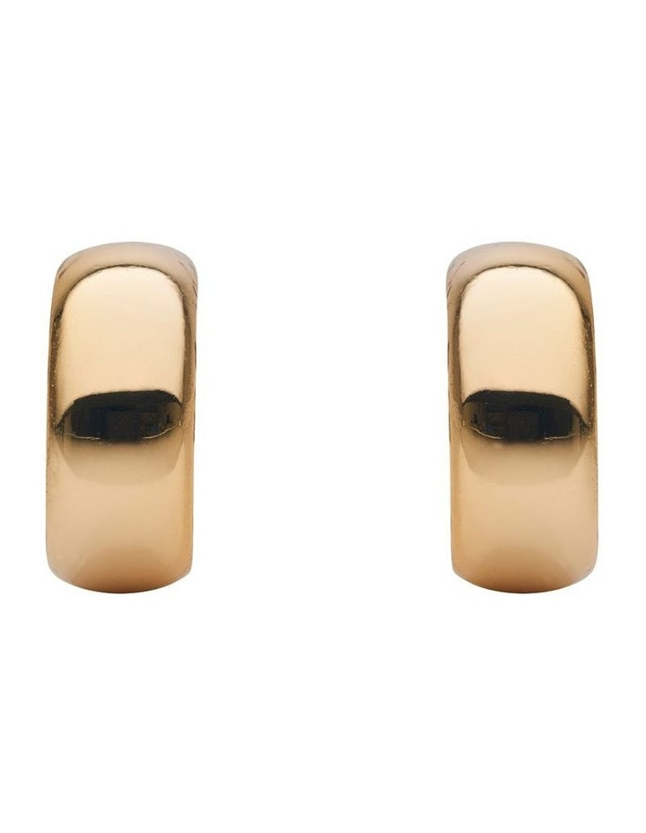 Classic Gold Hoop Earrings