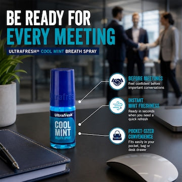 Ultrafresh Breath Fresheners Cool Mint Spray 12mL