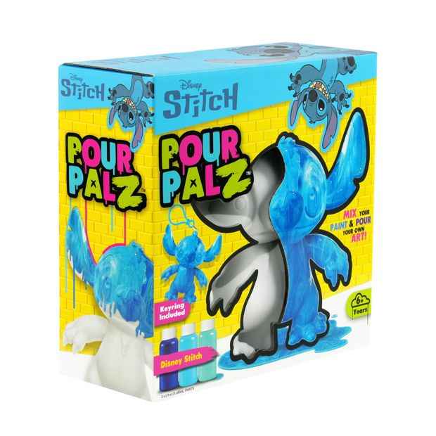 DIY Pouring Art Keyring Set - Large and Mini Figures