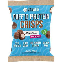 Vitawerx Puff'd Protein Crisps Milk Chocolate 60g