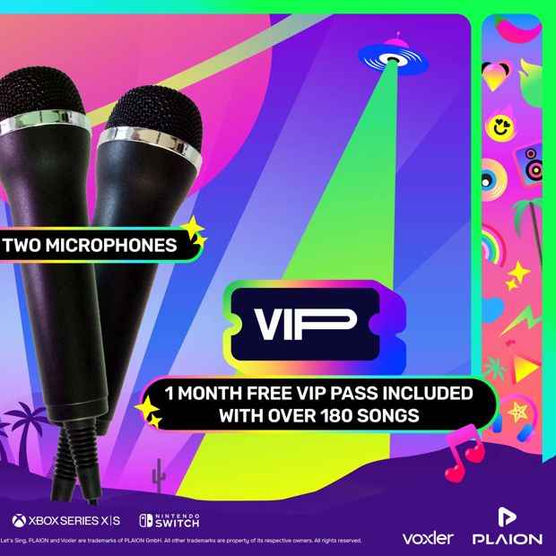 Let's Sing 2026 2 Mic Bundle - Nintendo Switch