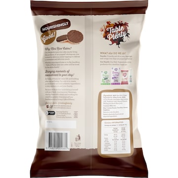 Table Of Plenty Mini Rice Cakes Milk Choc Topped Family Pack 200g