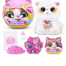 5 Piece ZURU Pets Alive Smitten Kittens Series 2 - Assorted