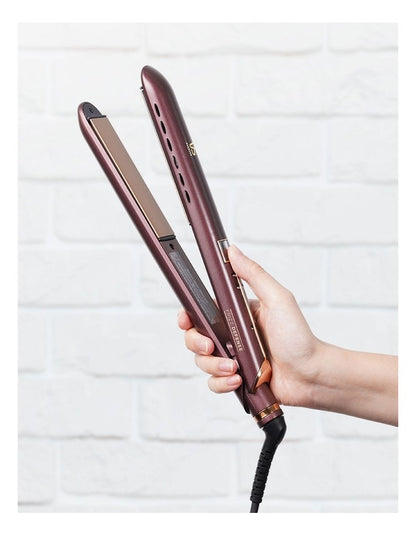 Frizz Defense Salon Hair Straightener in Mahogony VSS2068A