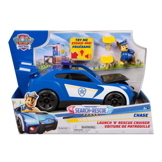 PAW Patrol Search and Rescue Launch and Rescue Chase Cruiser