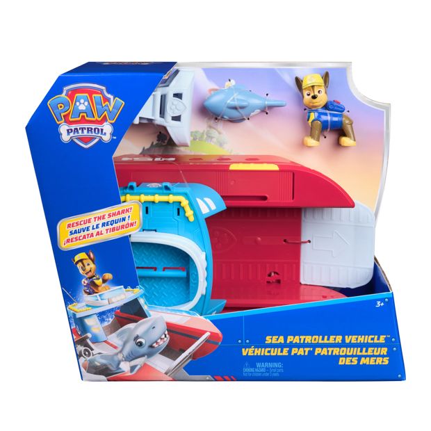 PAW Patrol Sea Patroller Vehicle with Chase