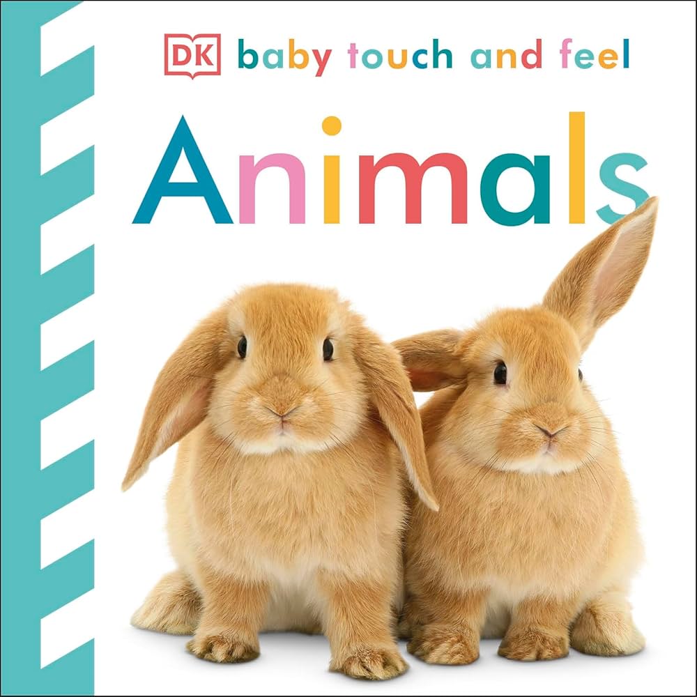 Baby Touch and Feel Animals (Board Book) Kids Book Baby Gifts Idea