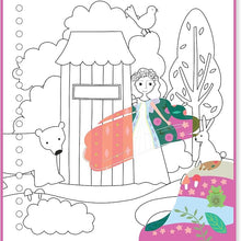 Floss & Rock Water Multiplay Fairy Tale Reusable Activity Book 16 Activities with Water Pen Art and Craft for Kids Fairy Unicorn and Castle Theme 3yrs+