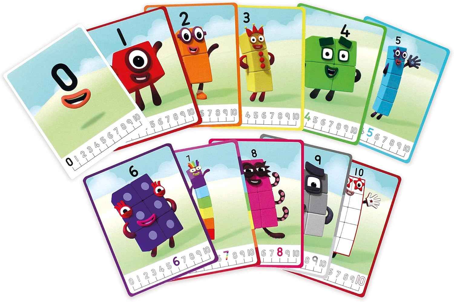 Numberblocks MathLink® Cubes Set 1-10 Math Games for Kids STEM Toys 3yrs+