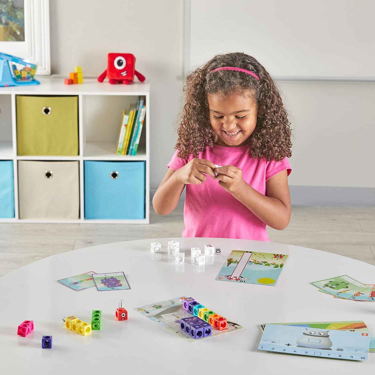 Numberblocks MathLink® Cubes Set 1-10 Math Games for Kids STEM Toys 3yrs+