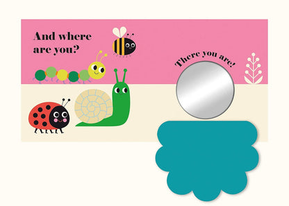 Where's Mrs Ladybird? (Felt Flap and a mirror Buggy Book) Interactive Kids Book by Ingela P Arrhenius Bugs Toys Baby Gifts Idea Baby Toys