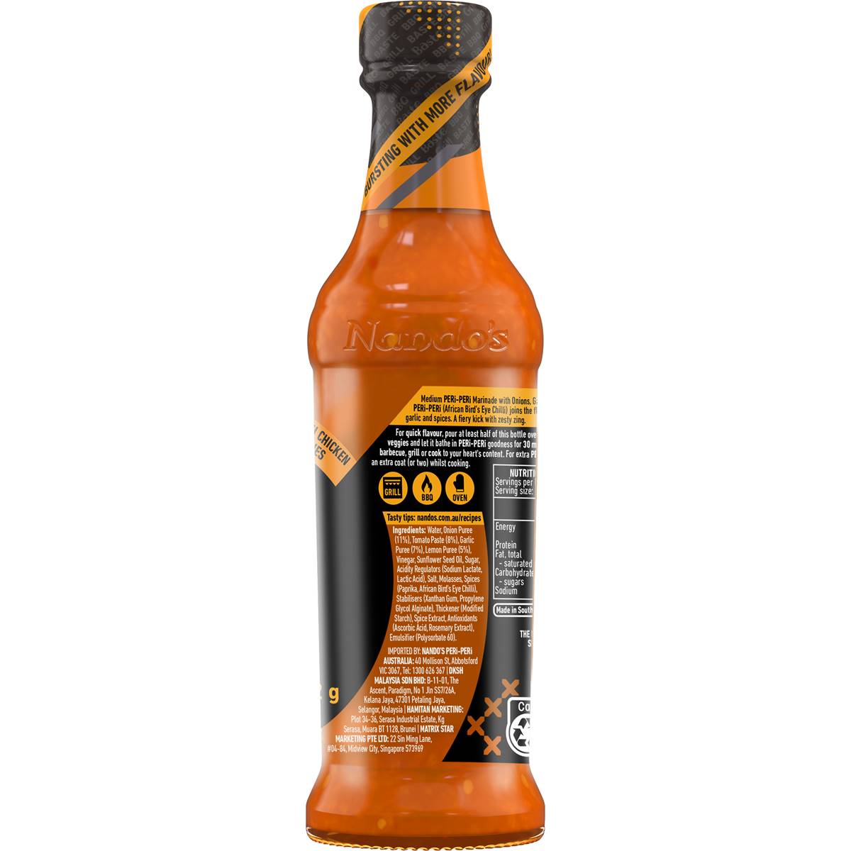 Nando's Medium Peri-Peri Quick Marinade 262g