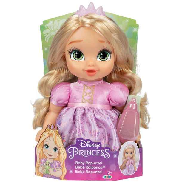Princess Style Baby Doll - Blonde Hair, Sparkling Gown