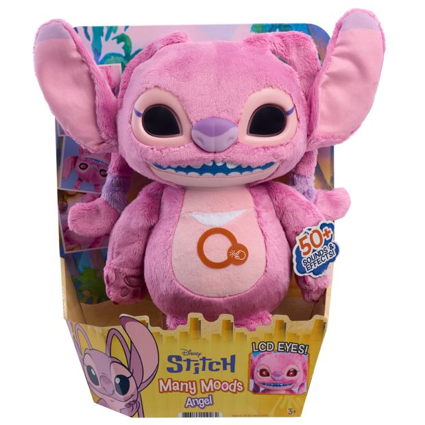 Disney Stitch Many Moods Angel Plush