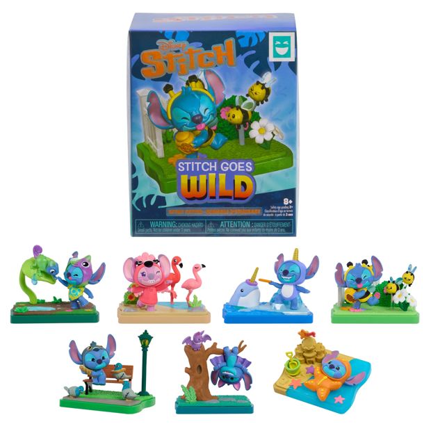 Happy Haul Stitch Goes Wild Collectible Figures - Assorted
