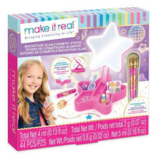 Kids' Styling & Cosmetic Studio with Light-Up Mirror