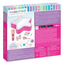 Kids' Styling & Cosmetic Studio with Light-Up Mirror
