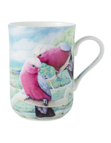 Birds Of Australia KC 10 Year Anniversary Mug 300ml Galah in Multi