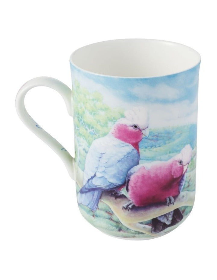 Birds Of Australia KC 10 Year Anniversary Mug 300ml Galah in Multi