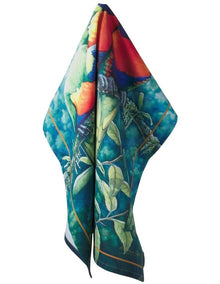 Birds of Australia KC 10yr Anniversary Tea Towel 50x70cm Lorikeet Print
