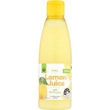 Woolworths Lemon Juice Bottle 250mL