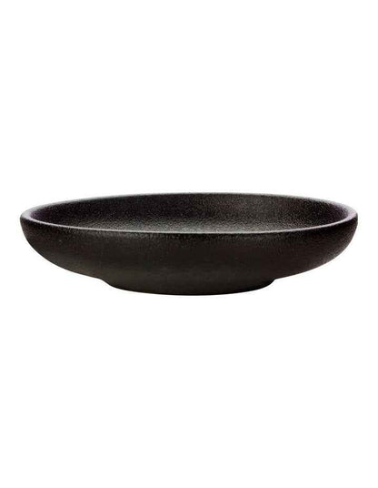 Caviar Round Sauce Dish 10cm in Black