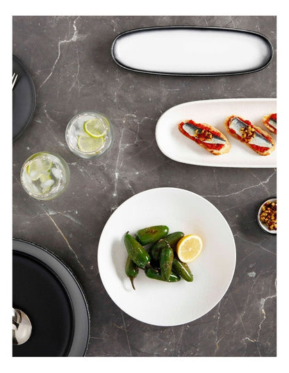 Caviar Round Sauce Dish 10cm in Black