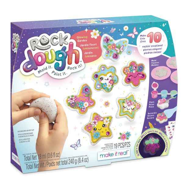 Mouldable Rock Effect Dough for Craft Projects