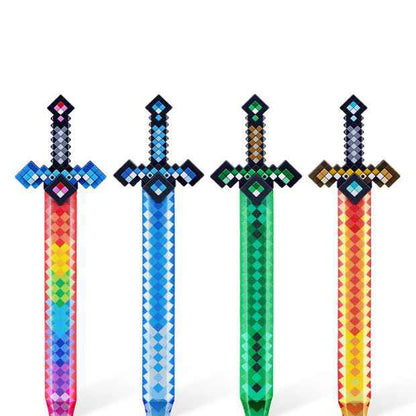 Foam Pixel Sword - Assorted Colours