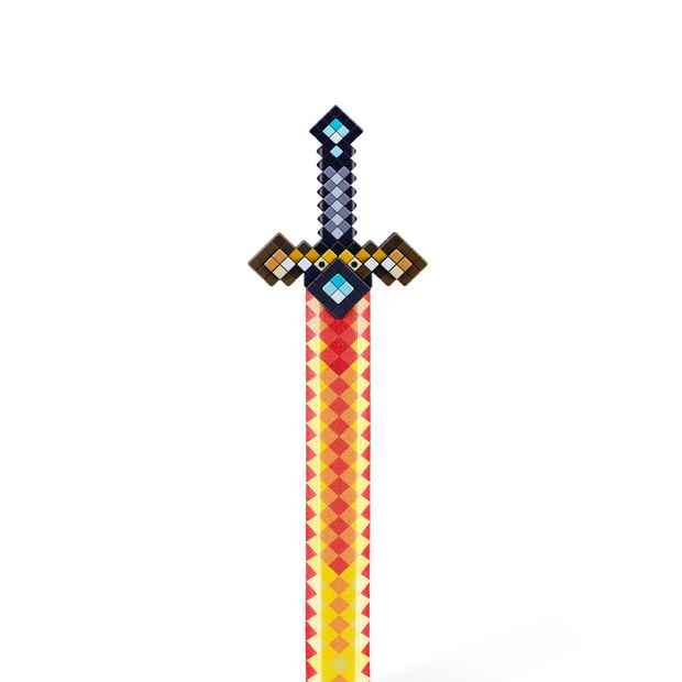 Foam Pixel Sword - Assorted Colours
