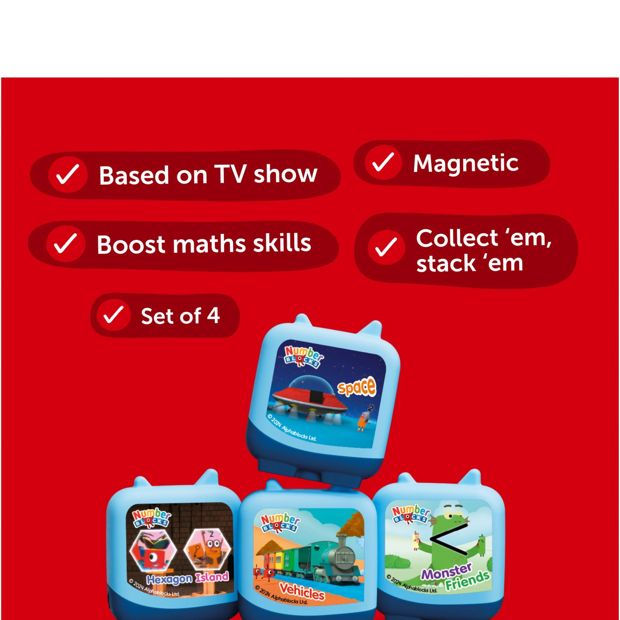 Numberblocks - Numberblocks Clever Pocket Tonie