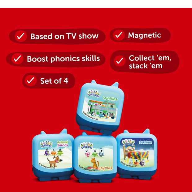 Phonics Learning Toy Figures - Set of Four