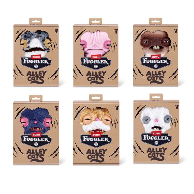 Fuggler Alley Cats Plush 9 in S1 - Assorted