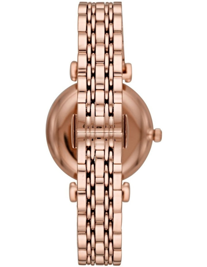 Rose Gold Tone Analogue Watch AR11244