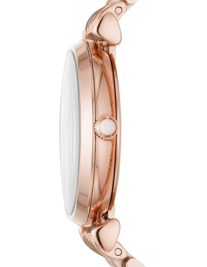 Rose Gold Tone Analogue Watch AR11244